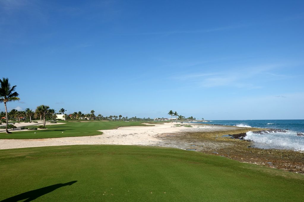 18th Hole at Punta Espada Golf Club (457 Yard Par 4)